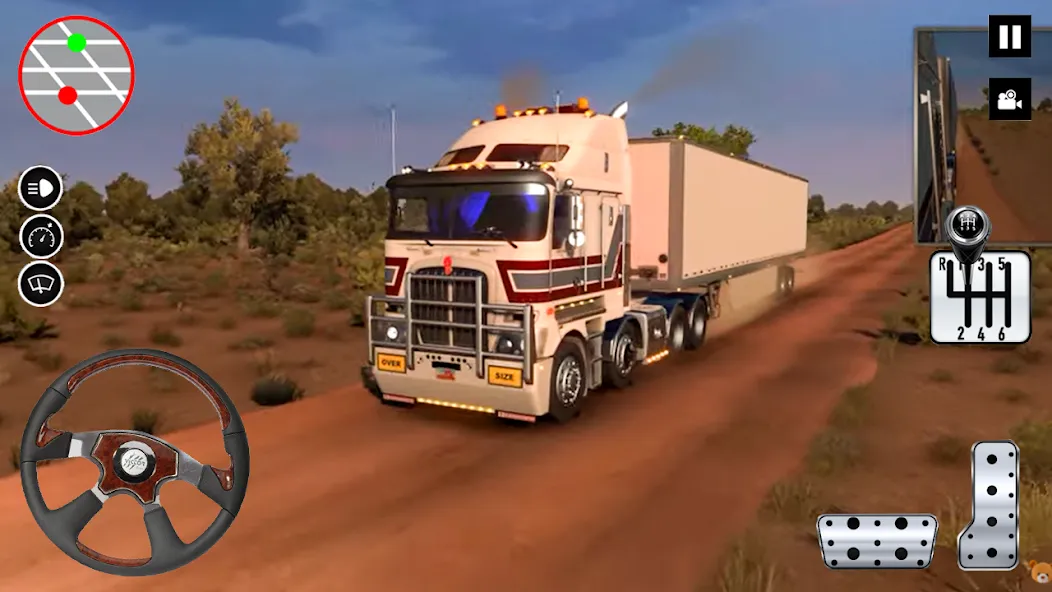World Truck Grand Transport 3D [МОД: Много монет, Открытые уровни и Мега MOD] Screenshot 4