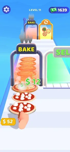 I Want Pizza (Я хочу пиццу) [МОД: Много денег, Монет и Все открыто] Screenshot 1