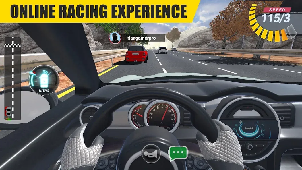 Racing Online:Car Driving Game [МОД: Деньги, Монеты и Меню MOD] Screenshot 1