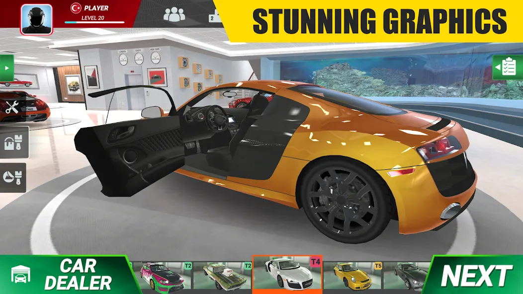 Racing Online:Car Driving Game [МОД: Деньги, Монеты и Меню MOD] Screenshot 4
