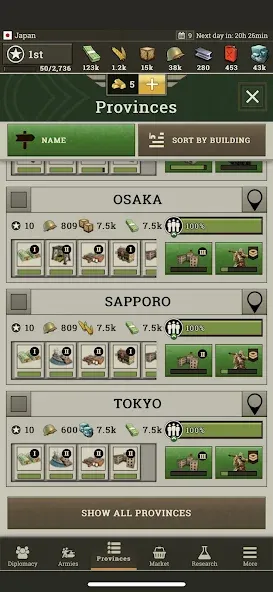 Call of War: Frontlines [МОД: Много монет, Открытые уровни и Мега MOD] Screenshot 5