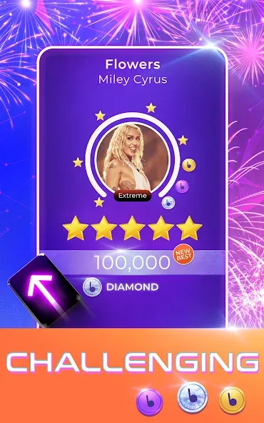 Beat Tiles: Music Game (Бит Тайлс) [МОД: Деньги, Монеты и Меню MOD] Screenshot 5