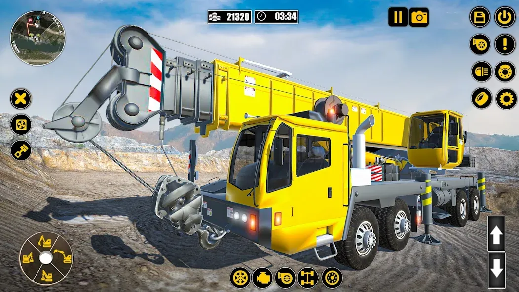 Construction Machine Real JCB [МОД: Бесконечные деньги, Монеты и Мега MOD] Screenshot 3