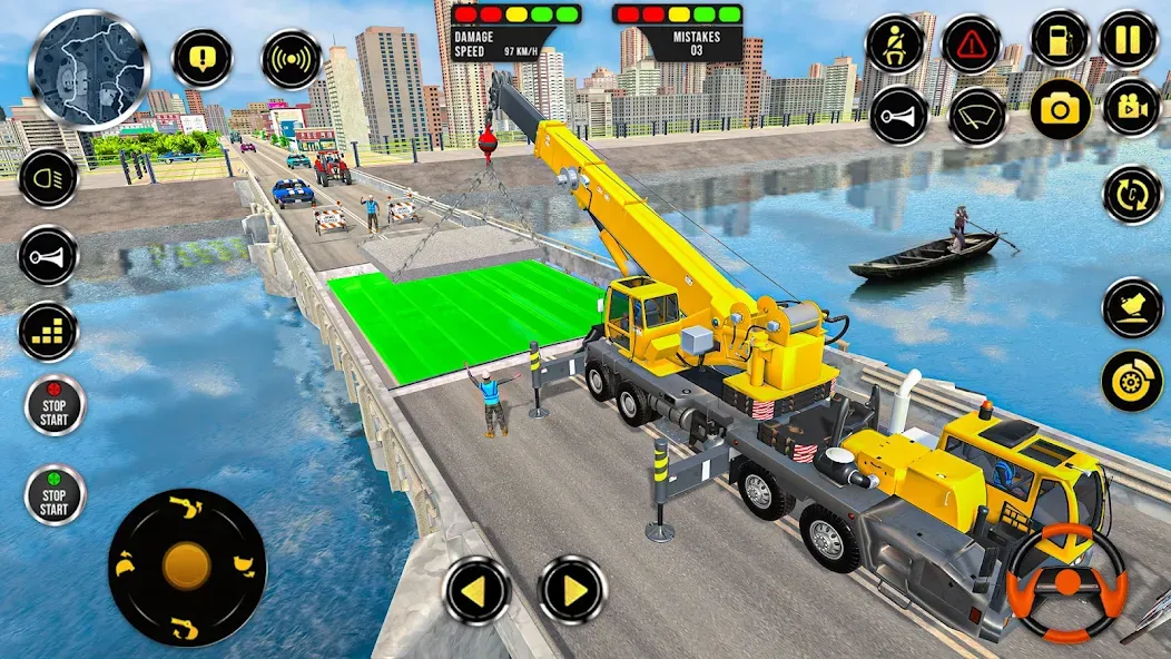 Construction Machine Real JCB [МОД: Бесконечные деньги, Монеты и Мега MOD] Screenshot 5