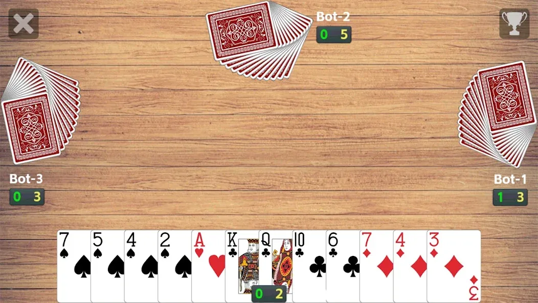 Callbreak League - Card Game (Колбрик Лига) [МОД: Все открыто, Дополнительные деньги и Меню MOD] Screenshot 3