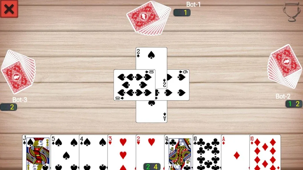 Callbreak Master - Card Game (Коллбрейк Мастер) [МОД: Все открыто, Дополнительные деньги и Меню MOD] Screenshot 1