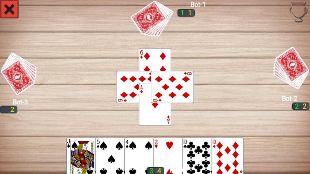 Callbreak Master - Card Game (Коллбрейк Мастер) [МОД: Все открыто, Дополнительные деньги и Меню MOD] Screenshot 4