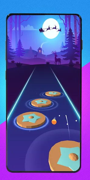 Cartoon cat - Hop tiles rush (Картун кэт) [МОД: Много денег, Монет и Все открыто] Screenshot 2