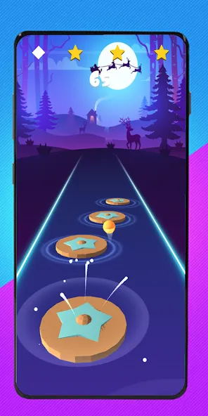 Cartoon cat - Hop tiles rush (Картун кэт) [МОД: Много денег, Монет и Все открыто] Screenshot 3