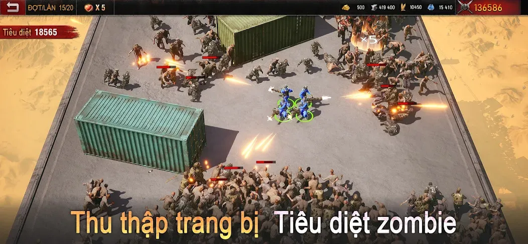Binh Đoàn Z [МОД: Много денег, Монет и Все открыто] Screenshot 1