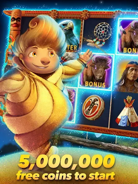 Sandman Slots - Slot Machines [МОД: Много денег, Монет и Все открыто] Screenshot 1