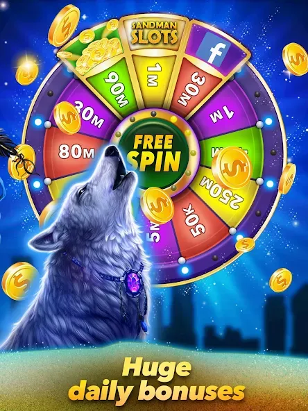Sandman Slots - Slot Machines [МОД: Много денег, Монет и Все открыто] Screenshot 4