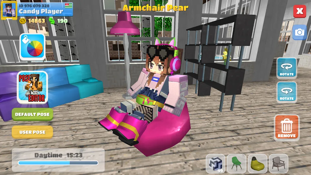 School Party Craft [МОД: Все открыто, Дополнительные деньги и Меню MOD] Screenshot 3