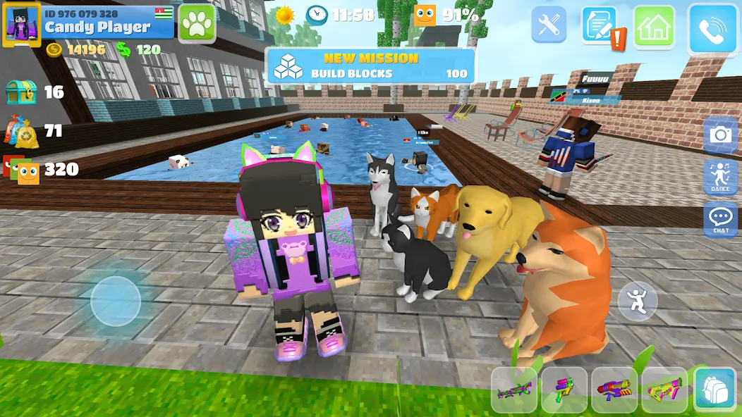 School Party Craft [МОД: Все открыто, Дополнительные деньги и Меню MOD] Screenshot 5
