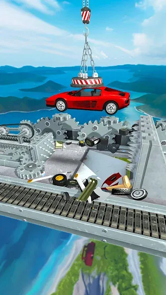 Car Crusher Kingdom (Кар Крашер Кингдом) [МОД: Много денег, Монет и Все открыто] Screenshot 1