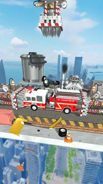 Car Crusher Kingdom (Кар Крашер Кингдом) [МОД: Много денег, Монет и Все открыто] Screenshot 3