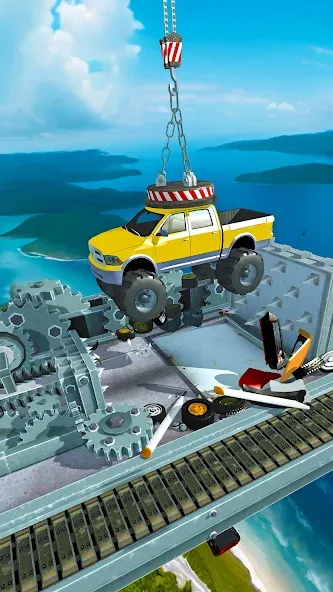 Car Crusher Kingdom (Кар Крашер Кингдом) [МОД: Много денег, Монет и Все открыто] Screenshot 5
