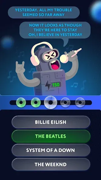 Music Robo Quiz (Мьюзик Робо Квиз) [МОД: Бесконечные деньги, Монеты и Мега MOD] Screenshot 1