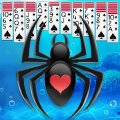 Скачать Spider Solitaire [МОД: Много монет, Открытые уровни и Мега MOD] | Взлом Spider Solitaire на Андроид