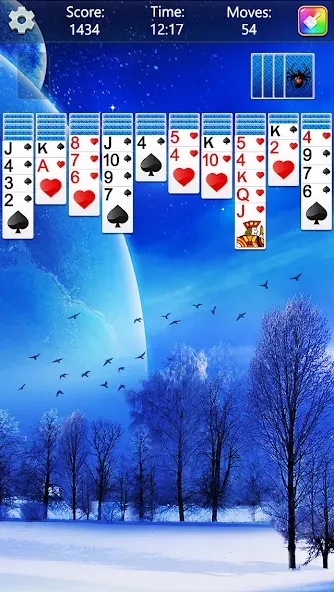 Spider Solitaire Fun (Спайдер Солитер Фан) [МОД: Деньги, Монеты и Меню MOD] Screenshot 5
