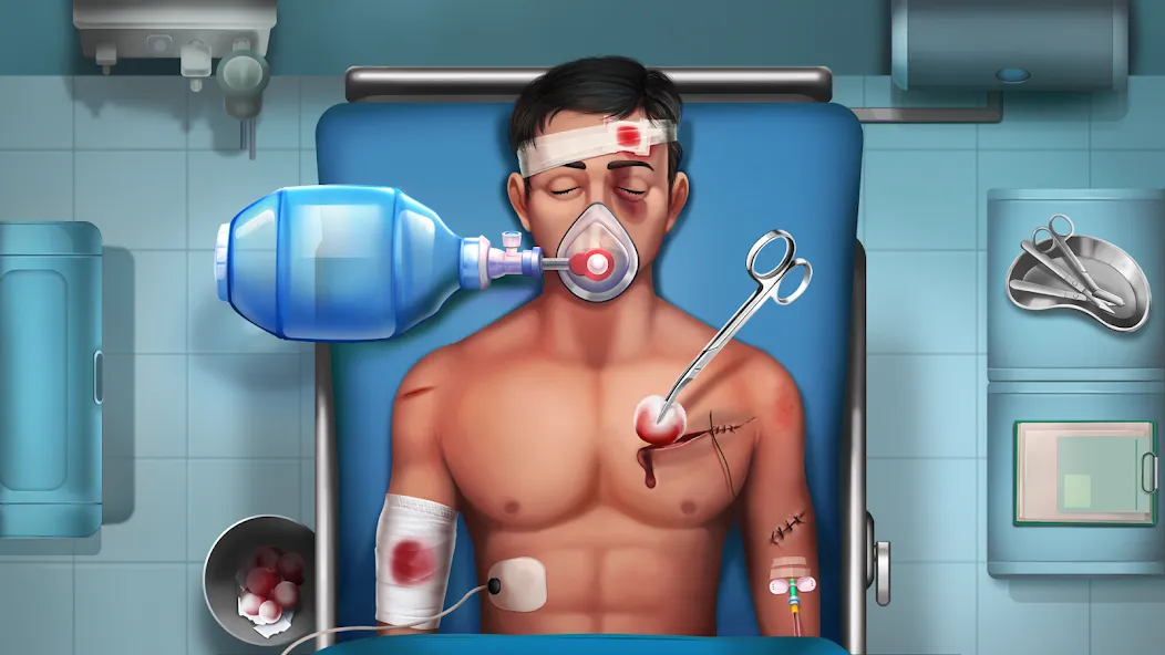Doctor Hospital Games Offline [МОД: Деньги, Монеты и Меню MOD] Screenshot 2