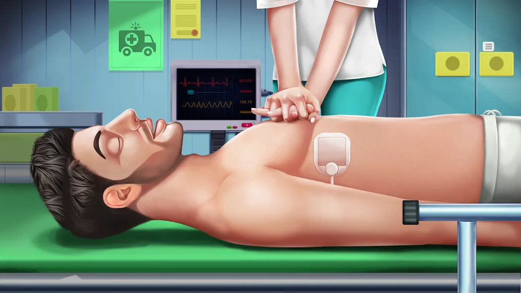 Doctor Hospital Games Offline [МОД: Деньги, Монеты и Меню MOD] Screenshot 4