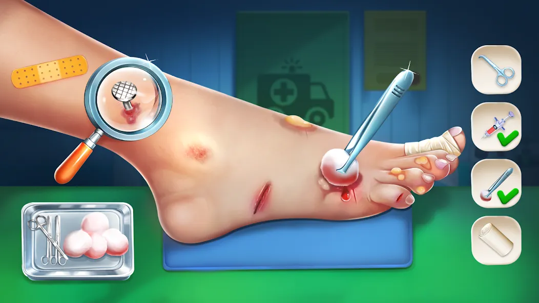 Doctor Hospital Games Offline [МОД: Деньги, Монеты и Меню MOD] Screenshot 5