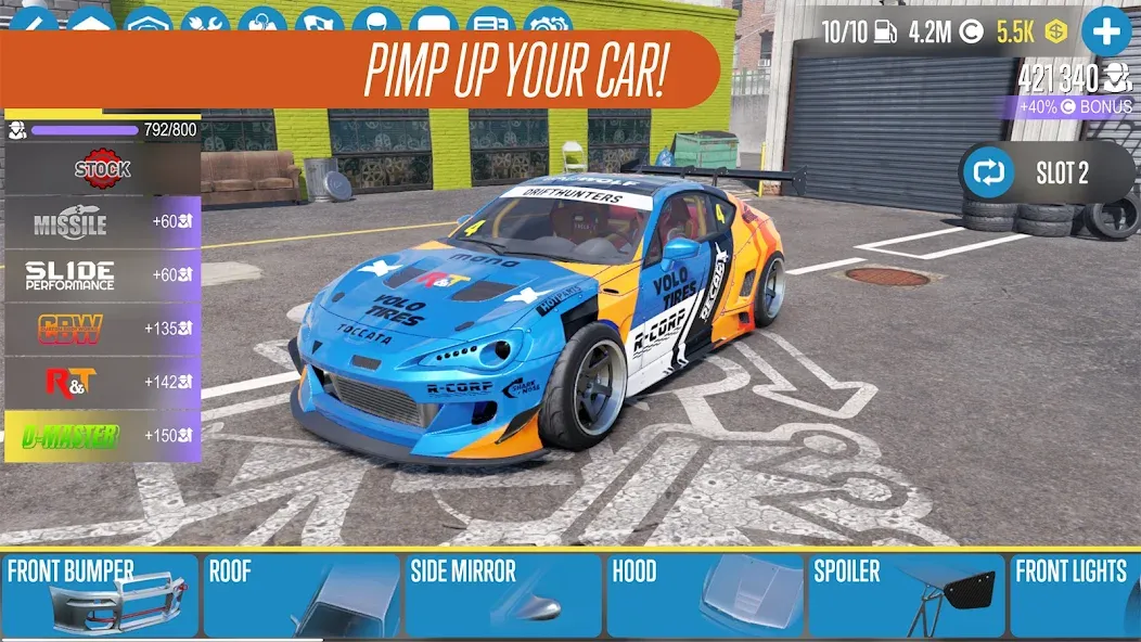 CarX Drift Racing 2 (КарХ Дрифт Рейсинг 2) [МОД: Много денег, Монет и Все открыто] Screenshot 5