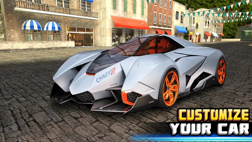 Crazy for Speed 2 (Крэйзи фо Спид 2) [МОД: Много денег, Монет и Все открыто] Screenshot 3