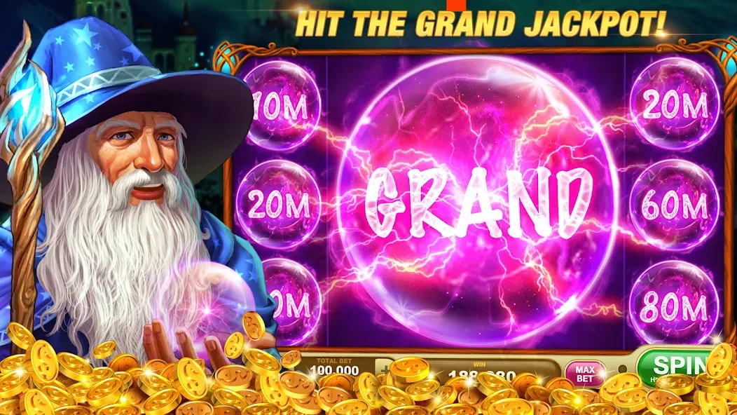 Slots Rush: Vegas Casino Slots (Слотс Раш) [МОД: Бесконечные деньги, Монеты и Мега MOD] Screenshot 4