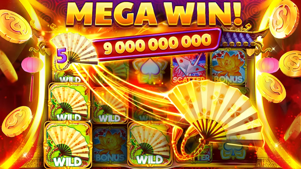 Slots Crush online casino game (Слотс Краш) [МОД: Деньги, Монеты и Меню MOD] Screenshot 1