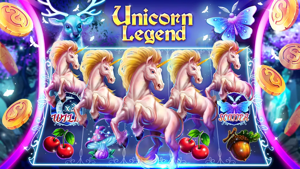 Slots Crush online casino game (Слотс Краш) [МОД: Деньги, Монеты и Меню MOD] Screenshot 3