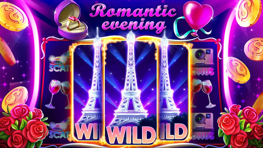 Slots Crush online casino game (Слотс Краш) [МОД: Деньги, Монеты и Меню MOD] Screenshot 4