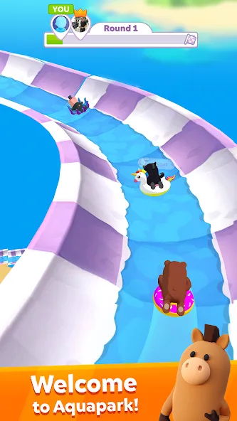 aquapark.io [МОД: Много денег, Монет и Все открыто] Screenshot 1