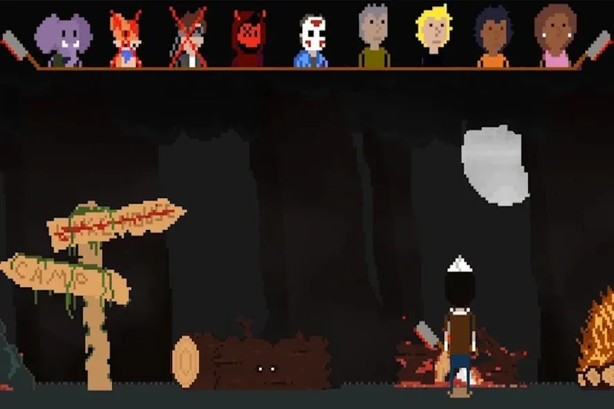 There's a Butcher Around [МОД: Меню, Бесконечные монеты и Открытые уровни] Screenshot 3