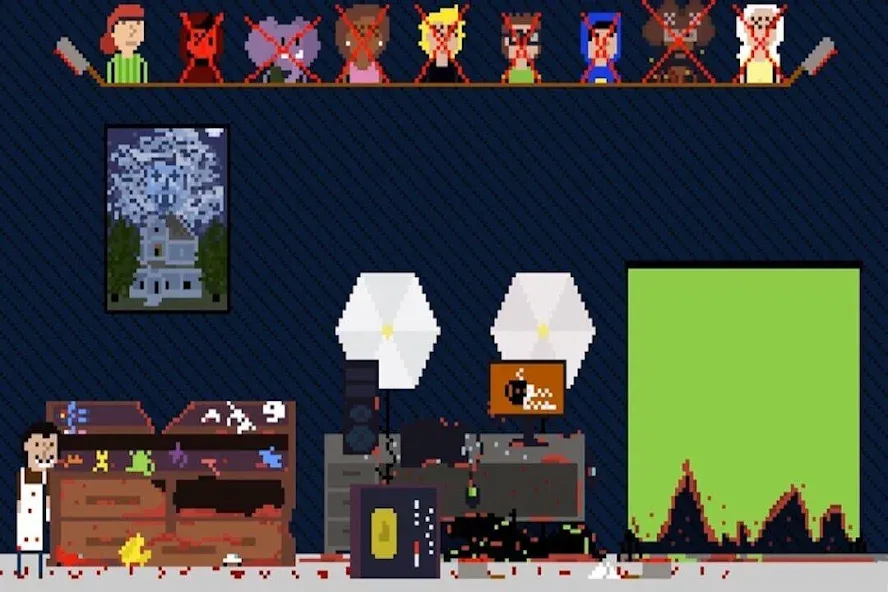 There's a Butcher Around [МОД: Меню, Бесконечные монеты и Открытые уровни] Screenshot 5