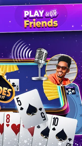 VIP Spades - Online Card Game (ВИП Спейдс) [МОД: Деньги, Монеты и Меню MOD] Screenshot 3
