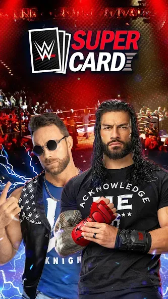 WWE SuperCard - Battle Cards (ВВЕ СуперКард) [МОД: Все открыто, Дополнительные деньги и Меню MOD] Screenshot 1