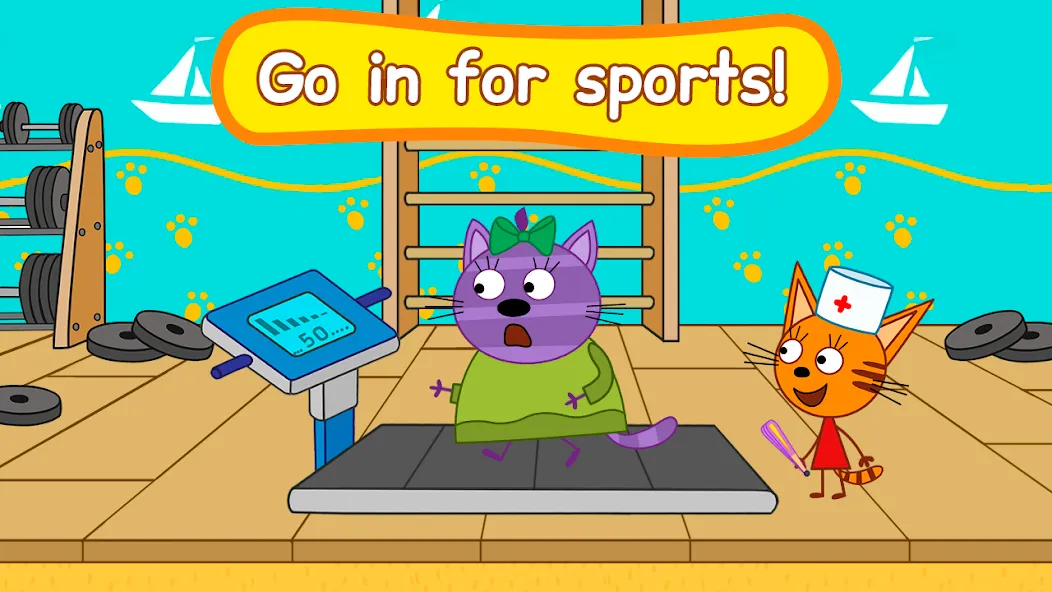 Kid-E-Cats: Animal hospital [МОД: Много денег, Монет и Все открыто] Screenshot 2