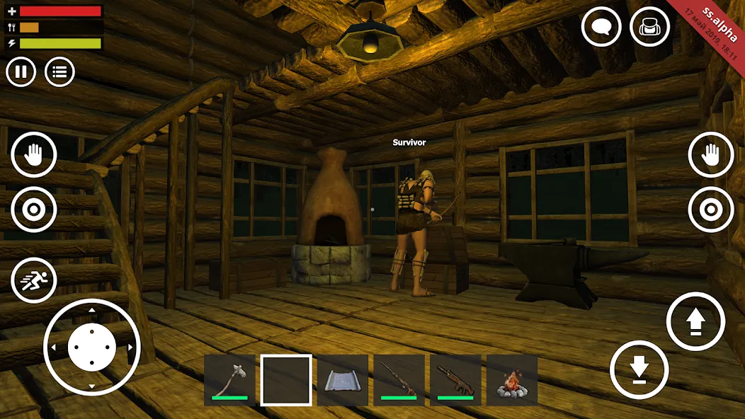 Survival Simulator (Сурвайвал Симулятор) [МОД: Деньги, Монеты и Меню MOD] Screenshot 1