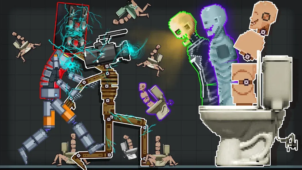 Ragdoll Human Workshop (Рэгдолл Хуман Воркшоп) [МОД: Деньги, Монеты и Меню MOD] Screenshot 1