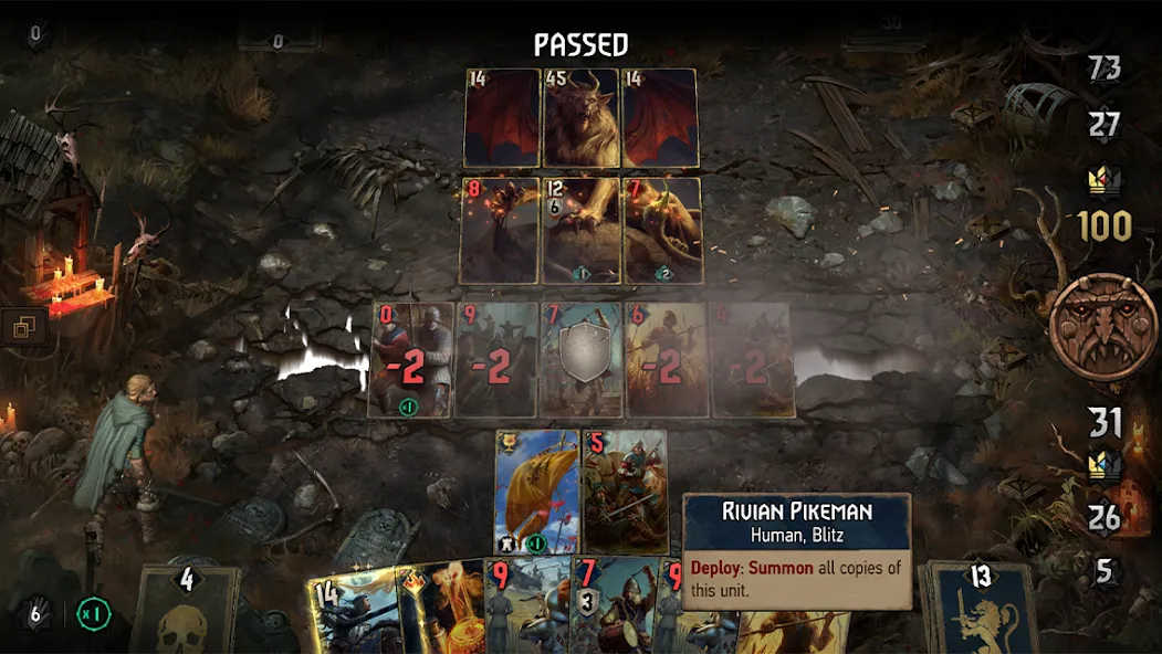 Thronebreaker [МОД: Меню, Бесконечные монеты и Открытые уровни] Screenshot 4