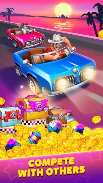 Party Match (Диско матч) [МОД: Много монет, Открытые уровни и Мега MOD] Screenshot 4