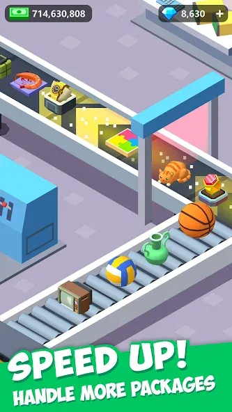 Idle Courier (Айдл Курьер) [МОД: Бесконечные деньги, Монеты и Мега MOD] Screenshot 4