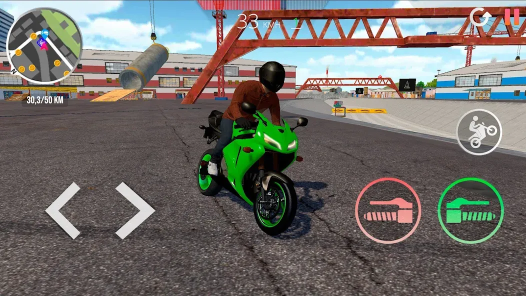 Motorcycle Real Simulator (Мотоцикл Реальный Симулятор) [МОД: Много денег, Монет и Все открыто] Screenshot 5