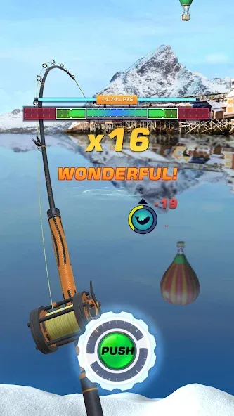 Fishing Rival 3D (Фишинг Ривал 3Д) [МОД: Много монет, Открытые уровни и Мега MOD] Screenshot 3