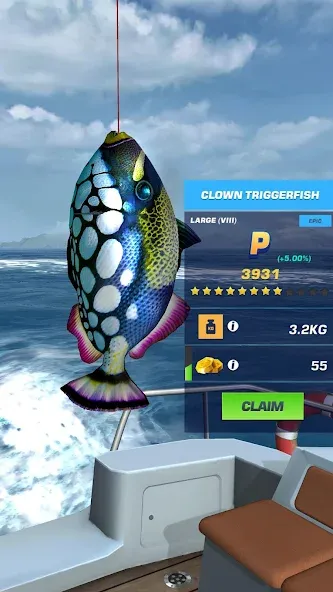 Fishing Rival 3D (Фишинг Ривал 3Д) [МОД: Много монет, Открытые уровни и Мега MOD] Screenshot 4