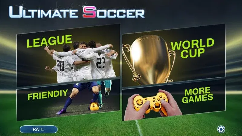 Ultimate Soccer - Football [МОД: Деньги, Монеты и Меню MOD] Screenshot 3
