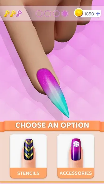 Nail Salon - Nails Spa Games (Нейл Салон) [МОД: Все открыто, Дополнительные деньги и Меню MOD] Screenshot 5