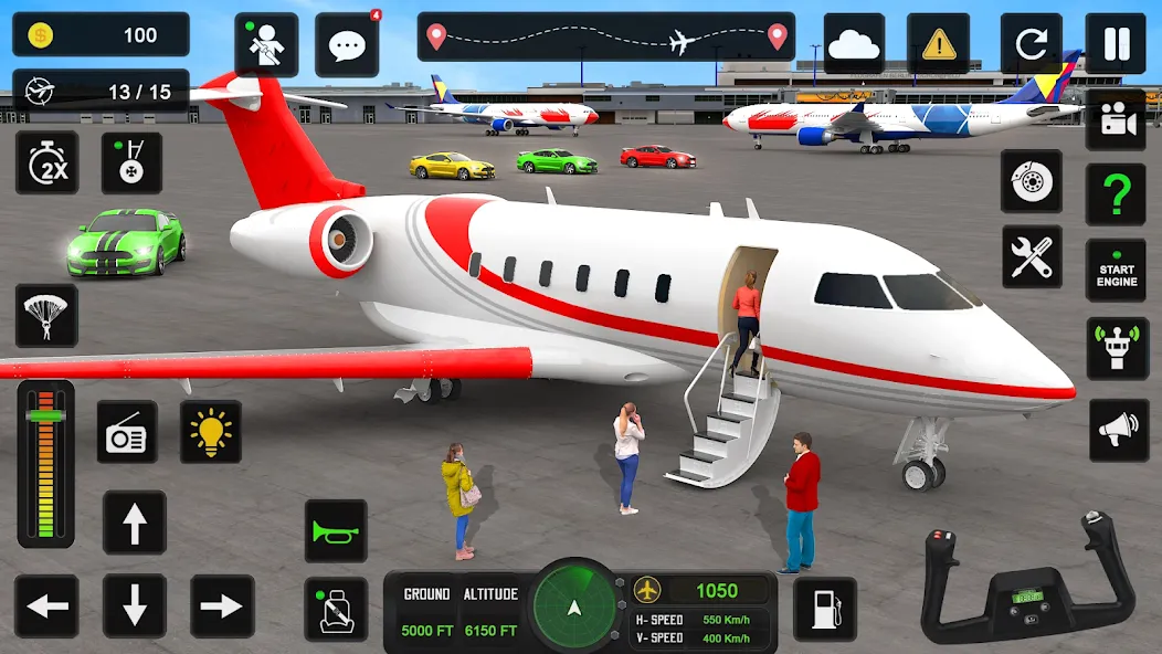City Pilot Cargo Plane Games (Сити Пилот Карго Плейн Геймс) [МОД: Бесконечные деньги, Монеты и Мега MOD] Screenshot 2